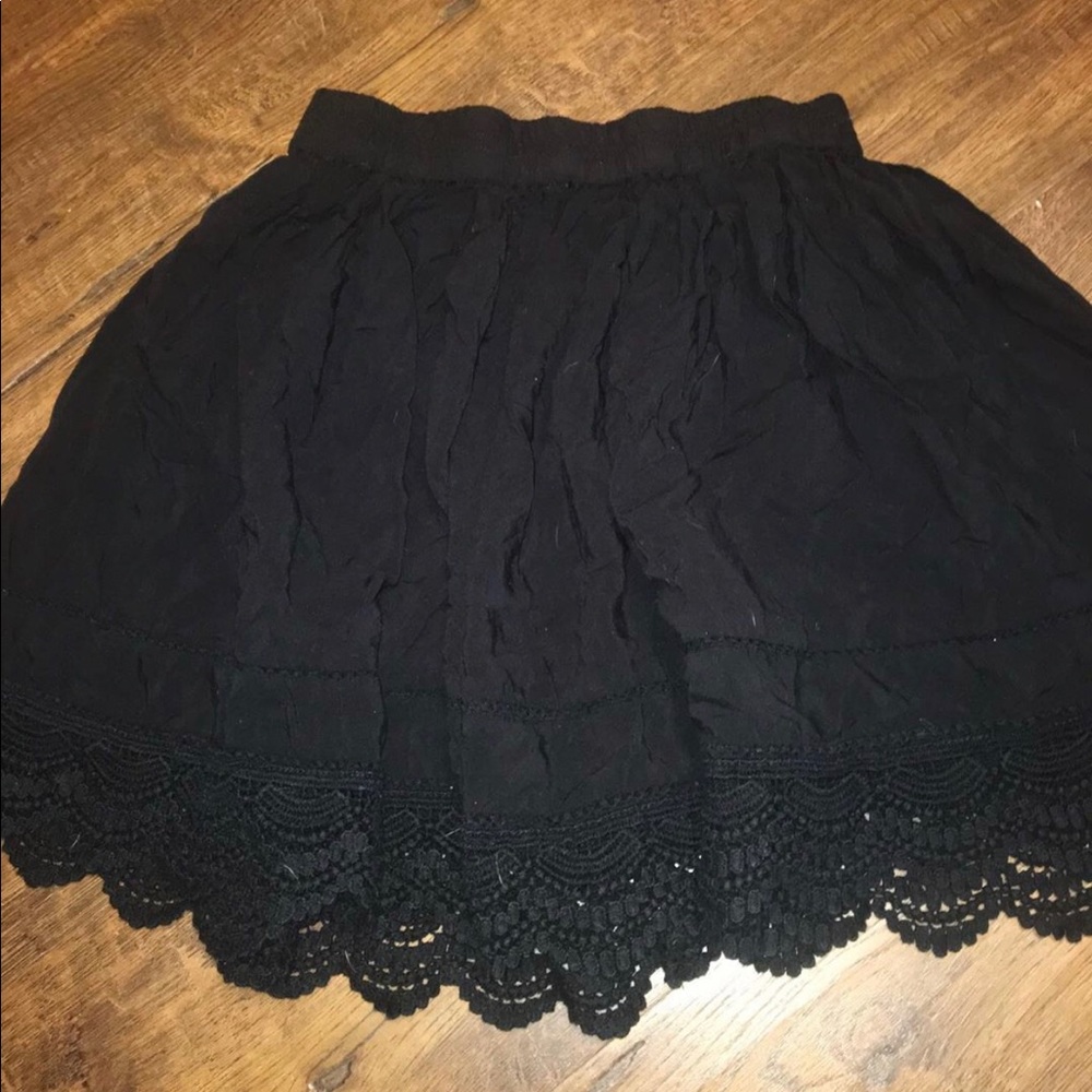 Black skirt